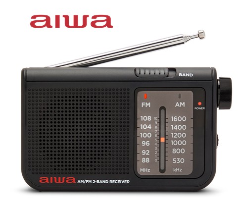 AIWRS55NG  RADIO BOLSILLO AIWA POCKET AM/FM NEGRA