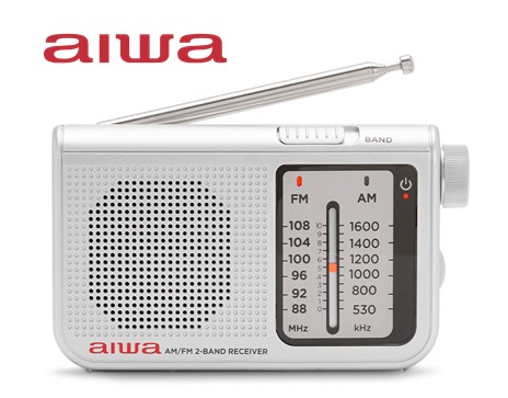 AIWRS55PL  RADIO BOLSILLO AIWA POCKET AM/FM PLATA