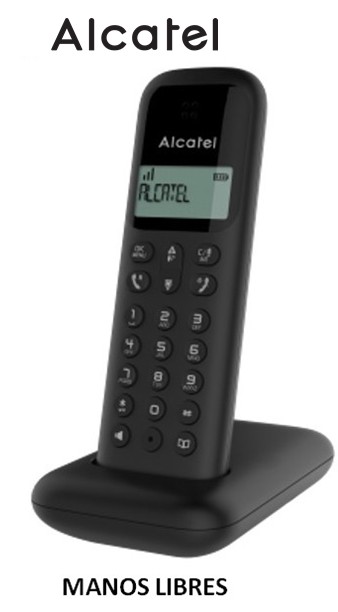 ALCD285NG  TELÉFONO ALCATEL INALÁMBRICO D285 NEGRO