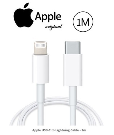APPMQGJ2ZE  CABLE APPLE ORIGINAL 1 M. USB-C LIGHTNING