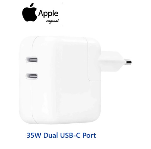 APPMW2K3ZM  ALIMENTADOR APPLE ORIGINAL 35W.2XUSB-C