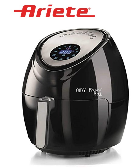 ARI4618NG  FREIDORA DE AIRE ARIETE 5,5 L. 1.800W NEGRA