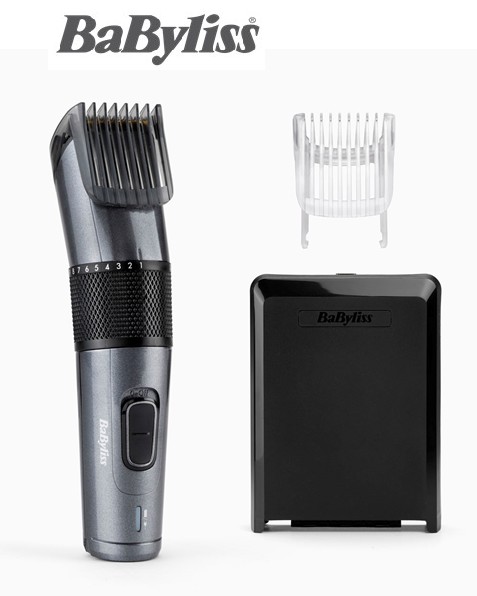 BABE976E  CORTAPELOS BABYLISS RECARGABLE TITANIUM