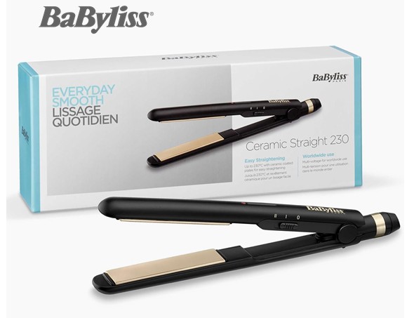 BABST089  PLANCHA DE PELO BABYLISS 230º