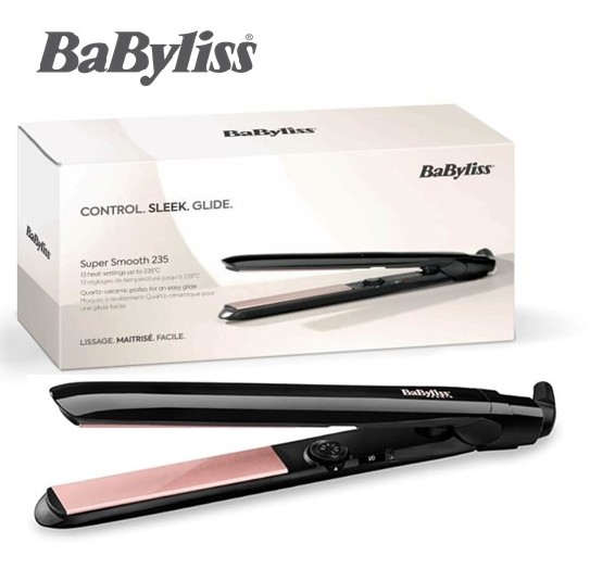 BABST298E  PLANCHA DE PELO BABYLISS SMOOTH 235