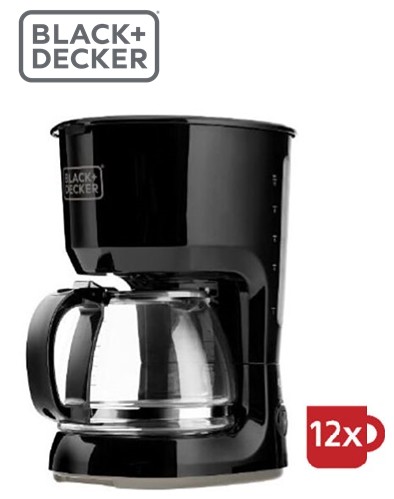 BDKBXCO750E  CAFETERA BLACK+DECKER 12 TAZAS 750W