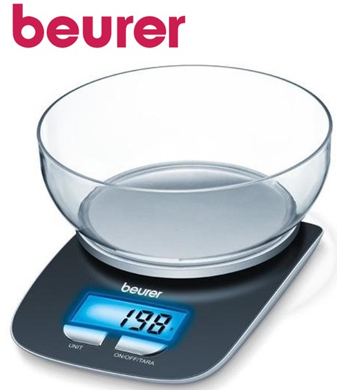 BEUKS25  BÁSCULA COCINA BEURER DIGITAL CON BOWL