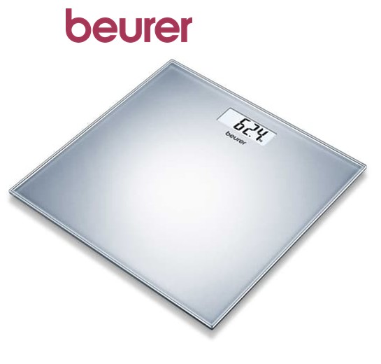 BEUSRGS1  BÁSCULA BAÑO BEURER CRISTAL TRANSLÚCIDO