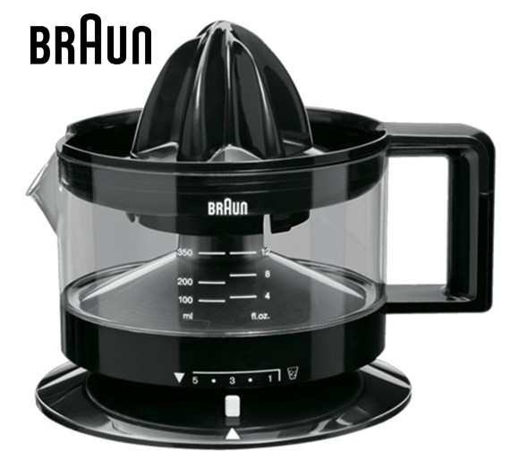 BRACJ3000NG  EXPRIMIDOR BRAUN 350ml. NEGRO