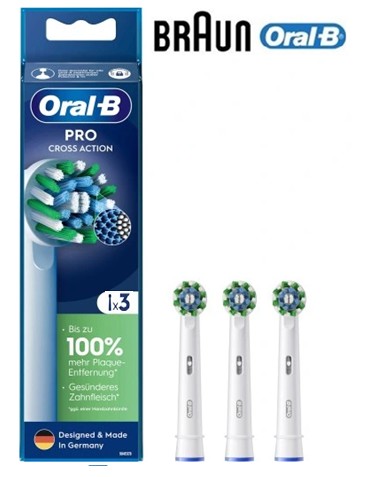 BRAEB50RX3  CABEZALES DE RECAMBIO BRAUN ORAL-B X3