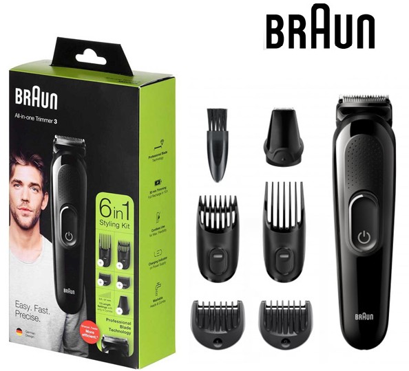 BRAMGK3225  CORTAPELOS MULTIFUNCIÓN BRAUN 6 EN 1