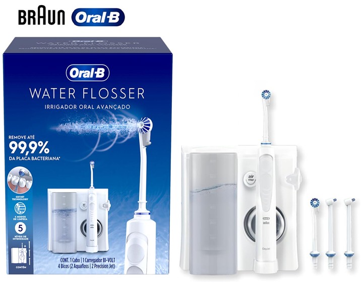 BRAWATERFLOSS  IRRIGADOR DENTAL BRAUN ORAL B WATER FLOSSER