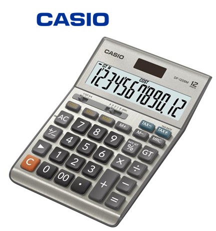 CASDF120BM  CALCULADORA SOBREMESA CASIO PANTALLA EXTRAGRANDE