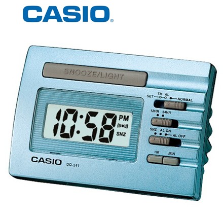 CASDQ541AZ  DESPERTADOR DIGITAL CASIO AZUL