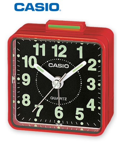 CASTQ140RJ  DESPERTADOR CASIO ROJO