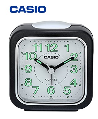 CASTQ142NG  DESPERTADOR CASIO NEGRO