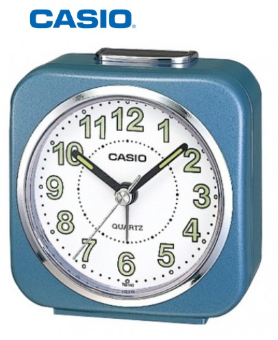 CASTQ143AZ  DESPERTADOR CASIO LUZ AZUL