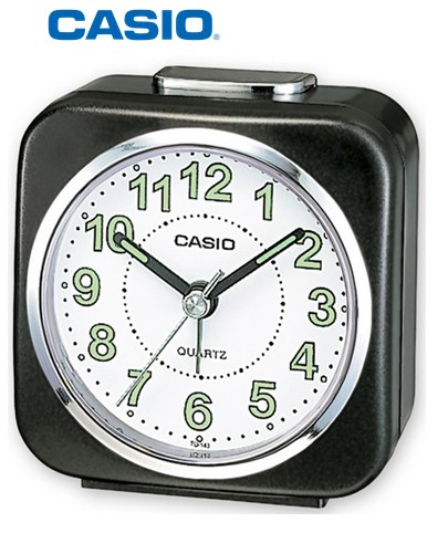 CASTQ143NG  DESPERTADOR CASIO LUZ NEGRO