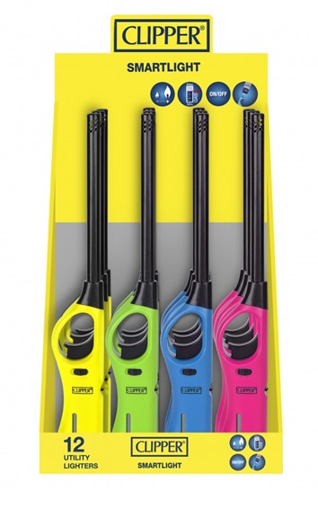 CLISMARTLIGHT  ENCENDEDOR CLIPPER SMARTLIGHT (CAJA12)