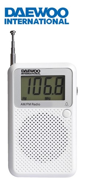 DAEDRP115BL  RADIO DIGITAL DAEWOO BLANCA