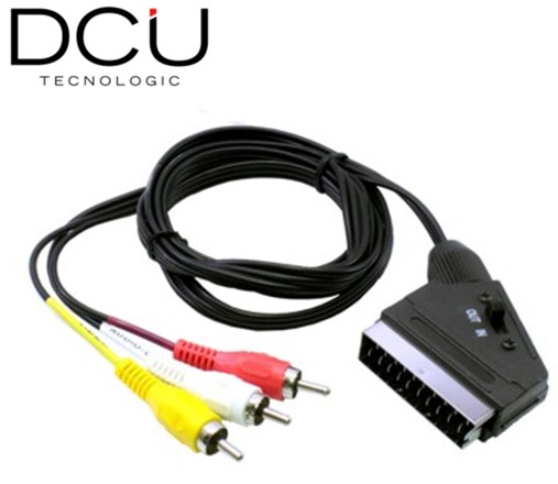 DCU301005  CABLE EUROCONECTOR-3RCA DCU BASIC