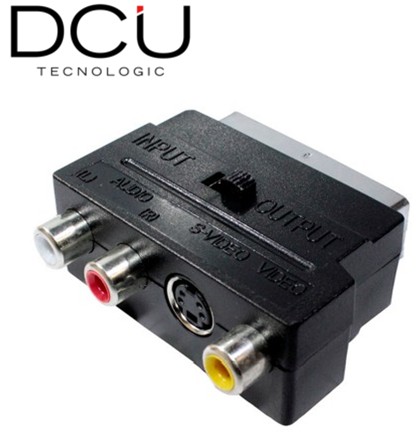 DCU301006  ADAPTADOR SCART/RCA/S-VIDEO DCU BASIC