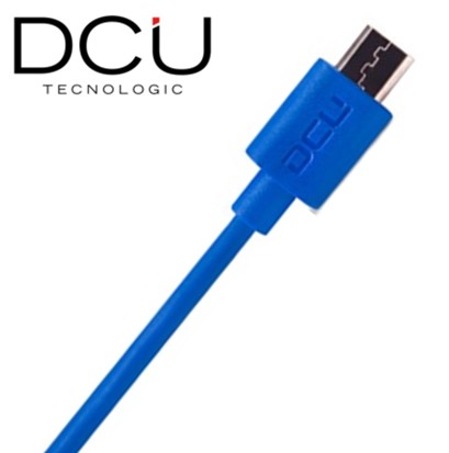 DCU30401240  CABLE USB-MICRO USB DCU 2M. AZUL