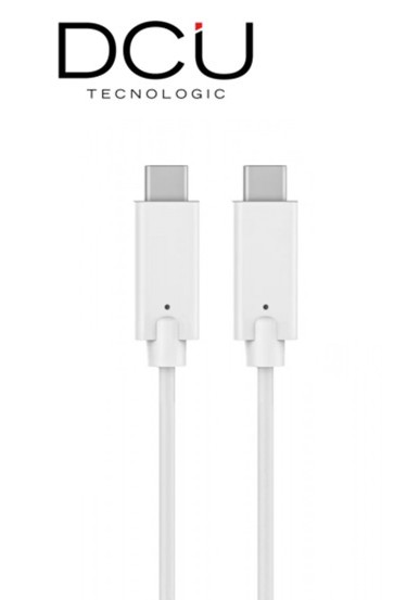 DCU30402005  CABLE DCU USB 3.1 TIPO C - USB TIPO C 3.1 BLANCO 0,2M