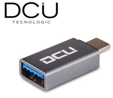 DCU30402030  ADAPTADOR USB TIPO C- USB 3.0 GRIS ALUMINIO
