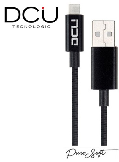 DCU30402050  CABLE DCU USB TIPO C 3.1- USB TIPO A NEGRO 1M.