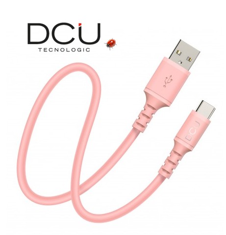 DCU30402070  CABLE DCU USB TIPO C 2.0 A USB TIPO C 2.0 ROSA 1M