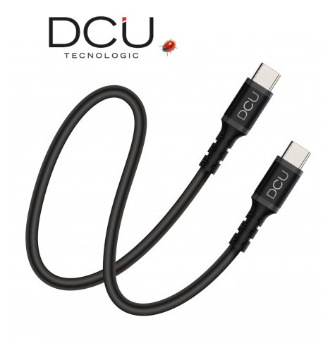 DCU30402085  CABLE DCU USB TIPO C 2.0 A USB TIPO C 2.0 NEGRO 1,5 M