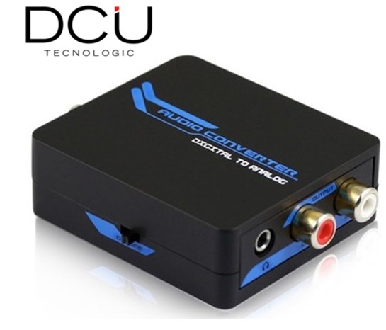 DCU30505052  CONVERTIDOR DCU DIGITAL COAXIAL A JACK AUDIO