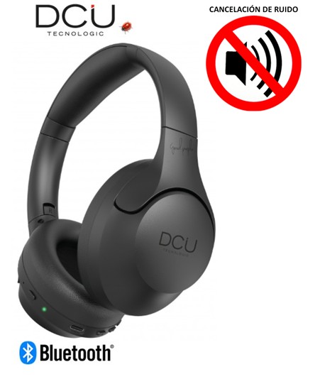 DCU34152515  AURICULAR ARO DCU BLUETOOTH TRUE IMMERSIVE C.RUIDO NEGRO