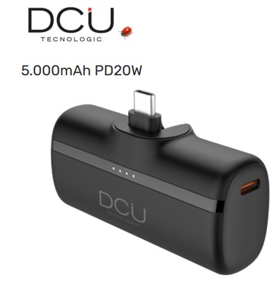 DCU34155003  POWER BANK DCU MINI 5000 mAh USB C PD 20W