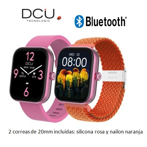 DCU34157062  SMARTWATCH DCU LOS ANGELES CARCASA PÚRPURA