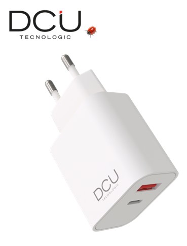 DCU37300710  ALIMENTADOR PARED DCU TIPO C POWER DELIVERY 18W+USB QC 3.0