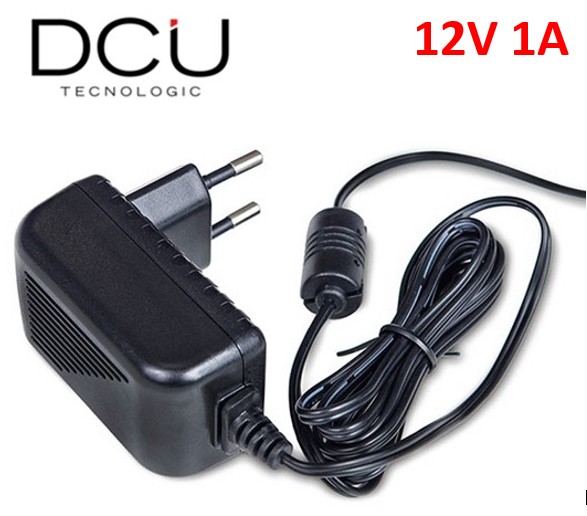 DCU37301201  ALIMENTADOR DCU FIJO 12V 1A JACK 5,5x2,1mm