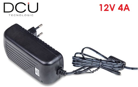 DCU37301204  ALIMENTADOR DCU CONMUTADO 12V 4A JACK 5.5x2.1mm