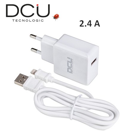 DCU37350000  ALIMENTADOR PARED DCU 2.4A+ CABLE LIGHTNING