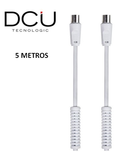 DCU391070  CABLE ANTENA M-H DCU BASIC FILTRO 5M. BLANCO