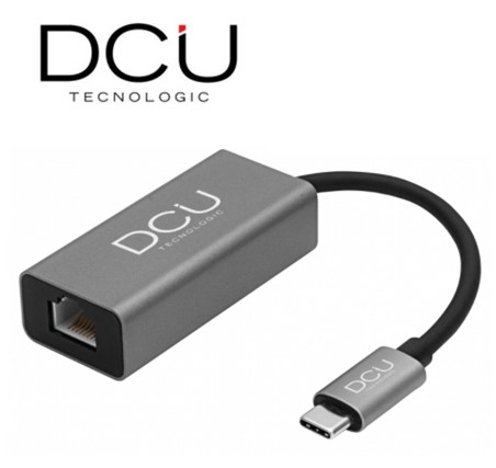 DCU391167  ADAPTADOR DCU USB C- RJ45 GIGABIT ETHERNET 1000Mbps