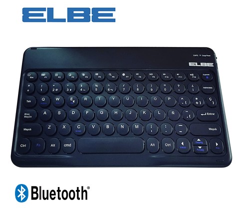 ELBTE102BT  TECLADO ELBE BLUETOOTH SLIM