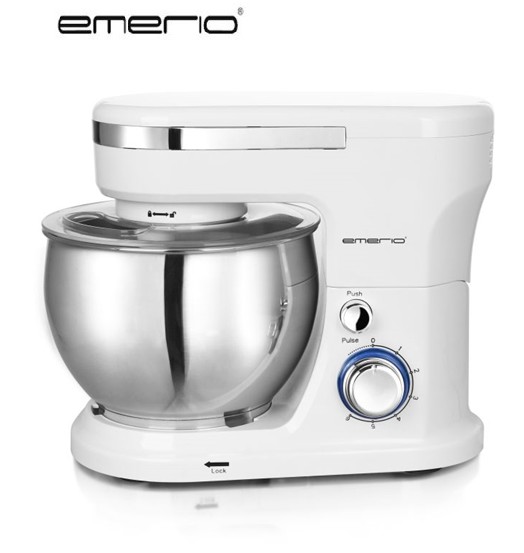 EMEKM123117  AMASADORA  EMERIO 5L 1000W INOX