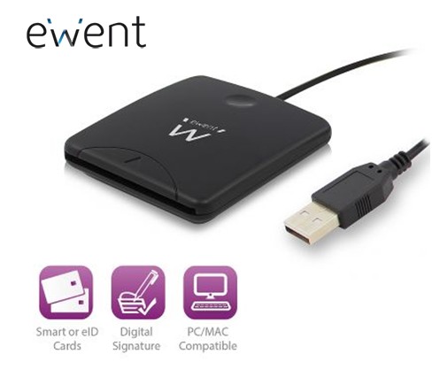 EWEEW1052  LECTOR DNI USB EWENT