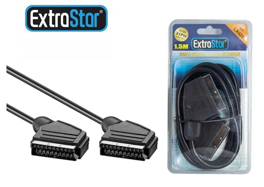 EXSLX429  CABLE EUROCONECTOR EXTRASTAR BASIC 1.5M.