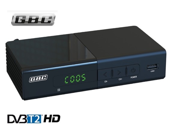 GBCGB350D  TDT GRABADOR GBC DVBT2 FULL HD SOBREMESA