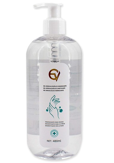 GOZ003  GEL HIGIENIZANTE HIDROALCOHÓLICO 480 ml