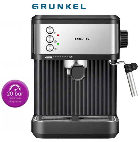 GRKCAFPRESSO20AROMA  CAFETERA EXPRESSO GRUNKEL 20 BARES CON PANEL TÁCTIL