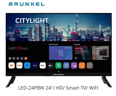 GRKLED24PBW  TV GRUNKEL LED SMART TV WEBOS 24"